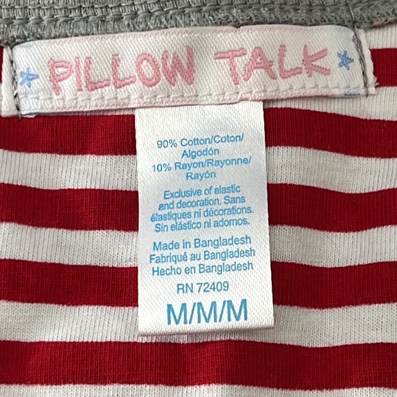 Pillow talk nightgown gray 3/4 sleeves V-neck women’s size M - Picture 5 of 5